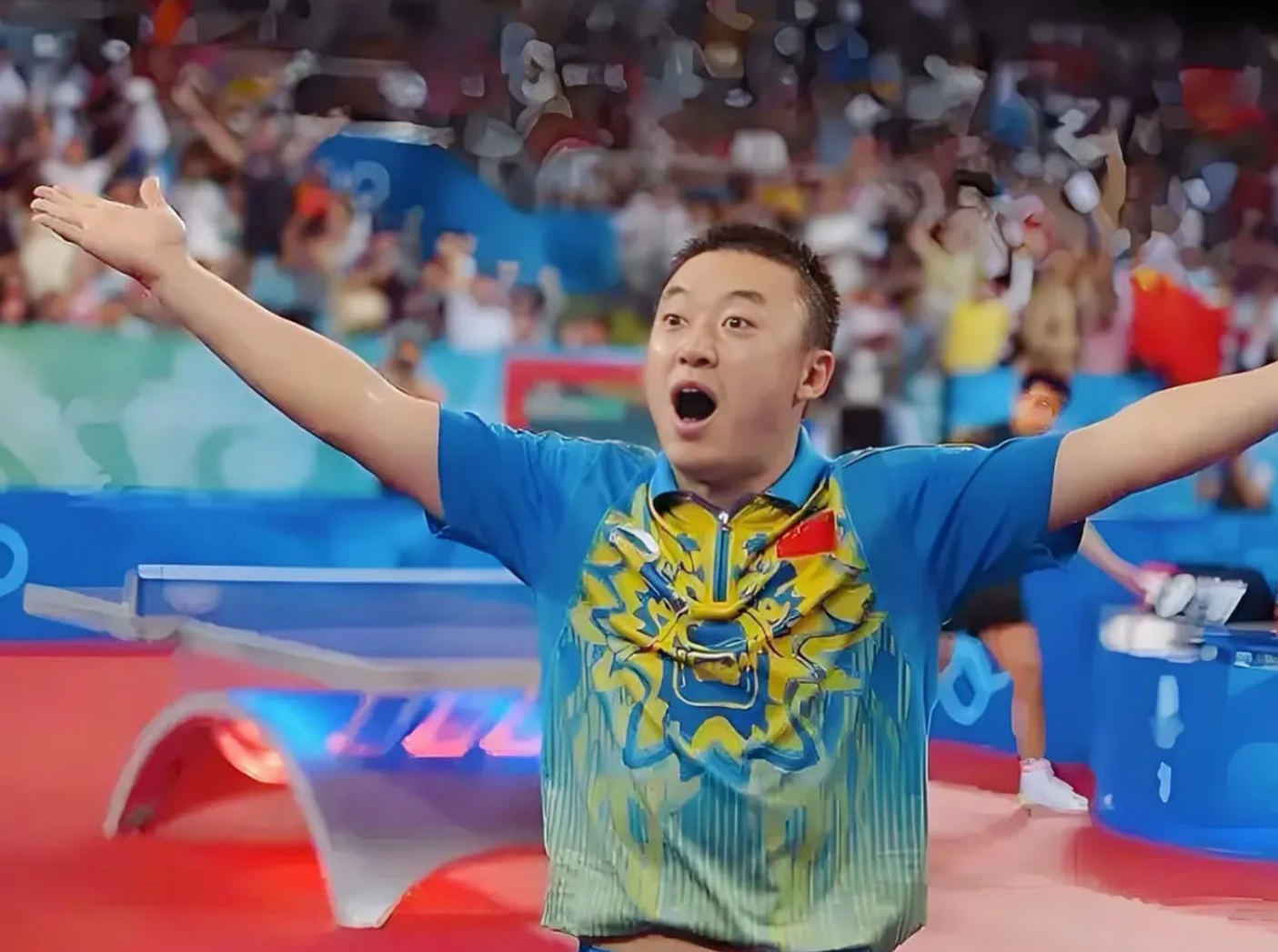 包含中国羽毛球队爆冷日本羽毛球队，马琳高光表现的词条