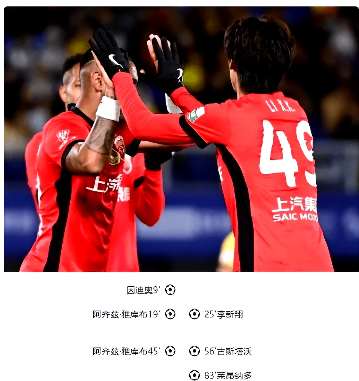 包含球队士气高涨，备战关键比赛的词条